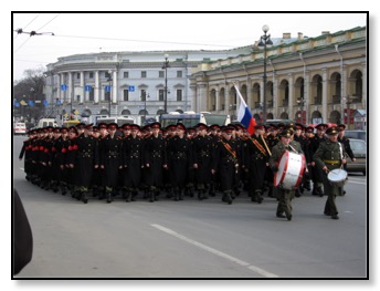 Marching russians