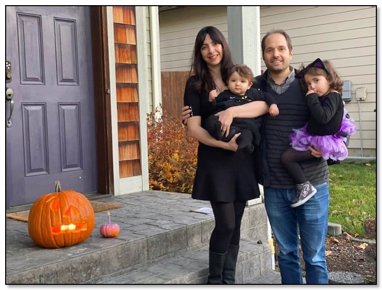 Bellingham family Halloween 2019
