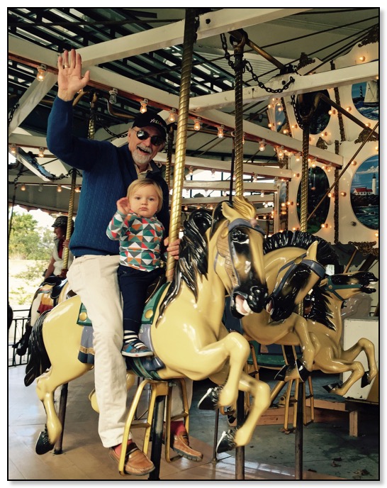 dan and tiger on the carousel nov 2015
