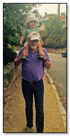 grandpa and tiger on shoulders Octo 2015