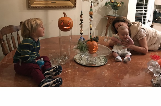 Halloween both babies