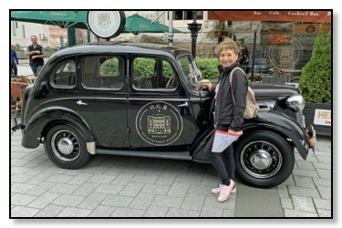 nazy with old car by OGB hotel