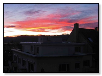 sunset 3 jan 4 2012