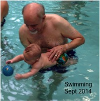 tiger swimming sept 2014