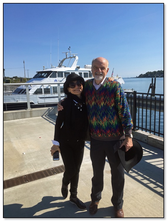 at salem wharf Sept 30 2018 dan and nazy