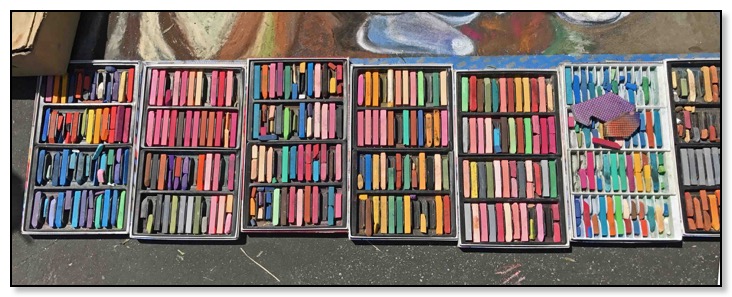 chalk for art