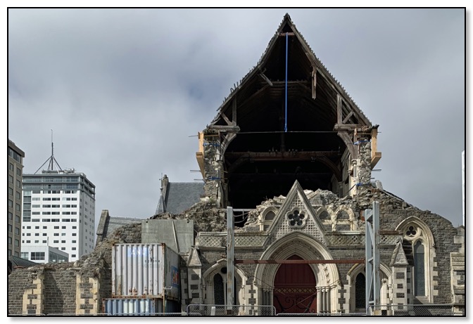 christchurch cathedral earthquake damage