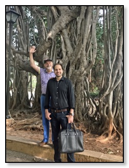 dan and Dar at AUB dean visit August 2017