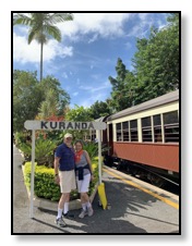 dan and nazy by Kurunda scenic train