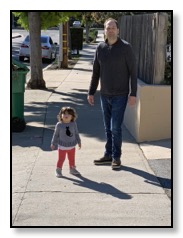 Darius and Leandra starbucks walk Dec 2018