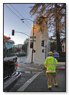 fire hydrant broken