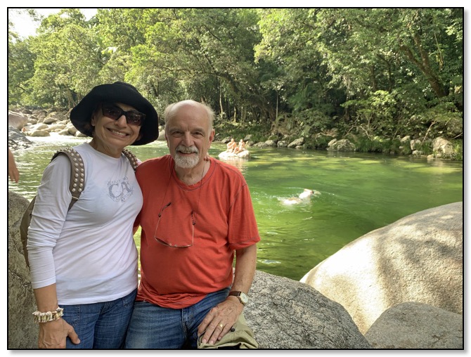 naz and dan on daintree green river