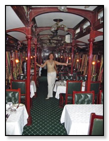 nazy in dining car