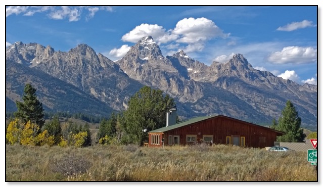 Teton with lodge