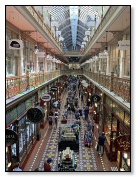 The Strand shopping mall in Sydney