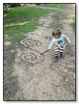 Tiger with double labyrinth