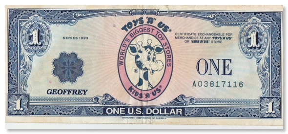 Toys r Us dollar